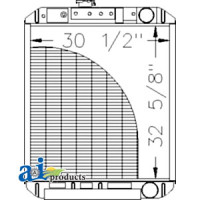 Case | Case-IH 1620 Combine Radiator (SN  JJ0032630 and greater)