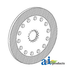 Image of Case | Case-IH 5130 Tractor Brake Friction Plate