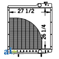 Case | Case-IH 7110 Tractor Radiator