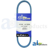 Ariens SEVERAL Snow BLower/Thrower Kevlar Blue V-Belt (1/2" X 26" )