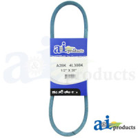 Ariens 935026 YT1238 Riding Mower Kevlar Blue V-Belt (1/2" X 30" ) (Traction)