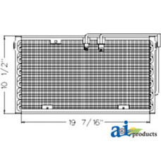 Image of White | AGCO White 6510 Tractor Condenser
