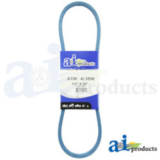 Image of Ariens 931010 GT Riding Mower Kevlar Blue V-Belt (1/2" X 35" ) (Hydro Set/2)