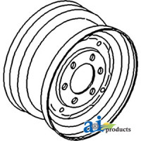 Case | Case-IH 484 Tractor Rim, Front Wheel 4.5" X 16"