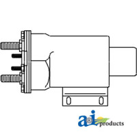 White | AGCO White 4-270 Tractor Solenoid, Starter (12 Volt)