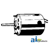 Massey Ferguson 1130 Tractor BLower Motor (12V, 5/16" X 1 1/2" shaft, CCW rotation, 2sp)