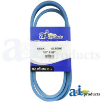 Kevlar Blue V-Belt (1/2" X 86" ) (Belt, 50" Deck S/N less than 095000) fits John Deere 300 Riding Mower