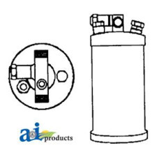 Image of White | AGCO White 6145 Tractor Receiver Drier (S/N 642001 and greater)