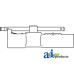Center Link Body with Handle fits John Deere 730 Tractor