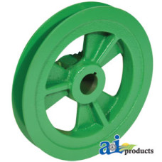 John Deere 9501 Combine Pulley, Straw Chopper