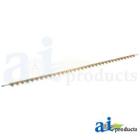 John Deere 900R Cutting Platform 9’, Chrome 11ga Coarse Serrated, Bolt-On, Mid-Segment (2000-2002/SN  685401-)