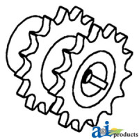 John Deere 7700 Combine Sprocket, Walker and Shoe Drive (sn 111901 and greater)