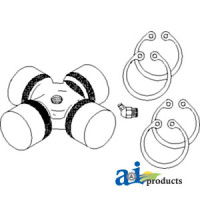 John Deere 7500 Tractor Cross and Bearing Kit (North America)