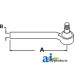 Tie Rod (RH) (MFWD) fits John Deere 6510S Tractor
