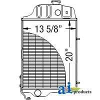 John Deere 2120 Tractor Radiator