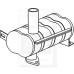 Muffler fits John Deere 1750 Tractor