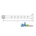 John Deere 1850 Tractor Tie Rod