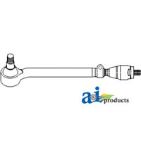 John Deere 2140 Tractor Tie Rod Assembly (RH) (Mfg. In Spain SN  less than 133492)
