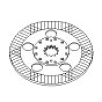 John Deere 2155 Tractor Disc, Brake (SN  672620 and greater)