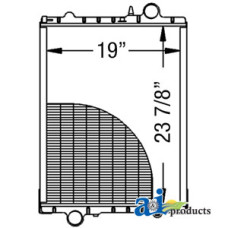 John Deere 3055 Tractor Radiator