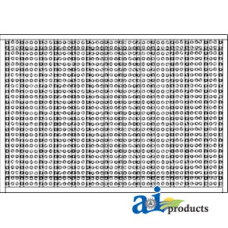John Deere 2155 Tractor Screen, Side (LH)