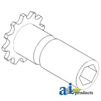 John Deere 7701 Combine Sprocket, Coupler