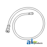 John Deere 3010 Tractor Cable, Battery to Starter (DIESEL)