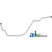 John Deere 3010 Tractor Oil Line (Row Crop and Std.; Rear RH, Inner)