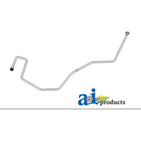 John Deere 3020 Tractor Oil Line; Dual Selective Control (SN  less than 122999; Syncro Row Crop and Std. / LH Rear Inner)