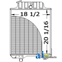 John Deere 2520 Tractor Radiator