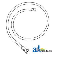 John Deere A Tractor Cable, Battery