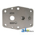 Cover, Steering Valve Cylinder; with Check Valve Seat fits John Deere 500 Industrial/Construction