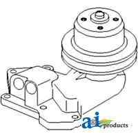 Pump, Water RE-MFG (R and R Only) fits John Deere 484 Cotton Stripper