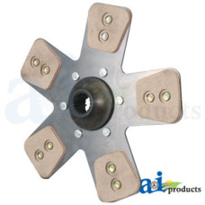 Trans Disc: 12",5-button, solid, (will replace 5224 organic clutch) fits John Deere 4010 Tractor