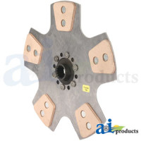 John Deere 2040 Tractor Trans Disc: 11", 5-button, solid (Heavy Duty)