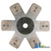 Trans. Disc: 13.5", 6 Button, Solid, 2 Required fits John Deere 7520 Tractor