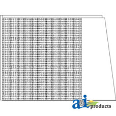 John Deere 2840 Tractor Screen, Side (RH)