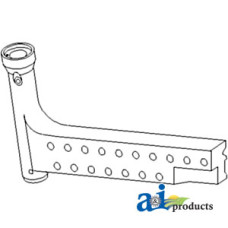 Knee Extension (RH) (with Regular Adj. Front Axle 52"- 76") fits John Deere 4040 Tractor