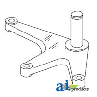 John Deere 2440 Tractor Bellcrank (SN  less than 340999 with STRAIGHT ADJUSTABLE Front AXLE)