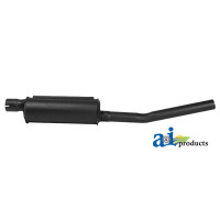 Muffler (FOR GAS, LP and DIESEL ENGINES WITH HORIZONTAL EXHAUST) fits John Deere 2010 Tractor