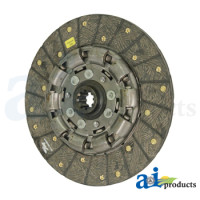John Deere 450D Industrial/Construction Trans Disc: 11", organic, spring loaded, 7" dampener