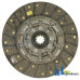 Trans Disc: 11", organic, spring loaded, 7" dampener fits John Deere 455D Industrial/Construction