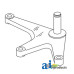 Bellcrank (with STRAIGHT ADJUSTABLE Front AXLE) fits John Deere 1530 Tractor