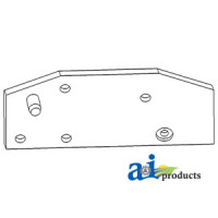 John Deere 301 Industrial/Construction Plate, Support (LH)
