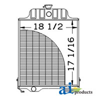 John Deere 920 Tractor Radiator (SN  less than 075429)