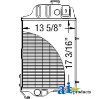 John Deere 2240 Tractor Radiator (with SN  less than 349999)