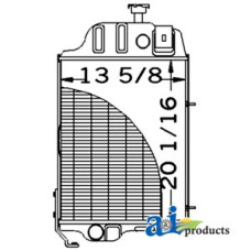 John Deere 310A Industrial/Construction Radiator