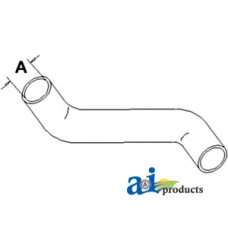 Image of Leyland 384 Tractor Hose, Top