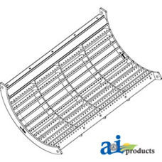 John Deere 955 Combine Concave, Wrap Around; Corn