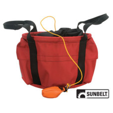 Image of Bags SEVERAL (Undefined) THROWLINE BAG-BUCKET BAG-12"X8"-RED